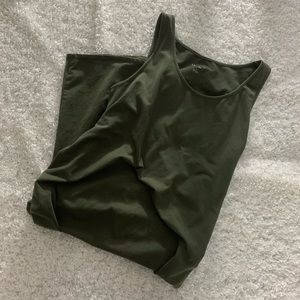 Isabel Maternity Army Green Tank Top Dress L